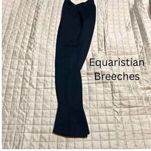 The Equestrian Shop black Vintage Equestrian  Breeches 26” waist and 34” inseam